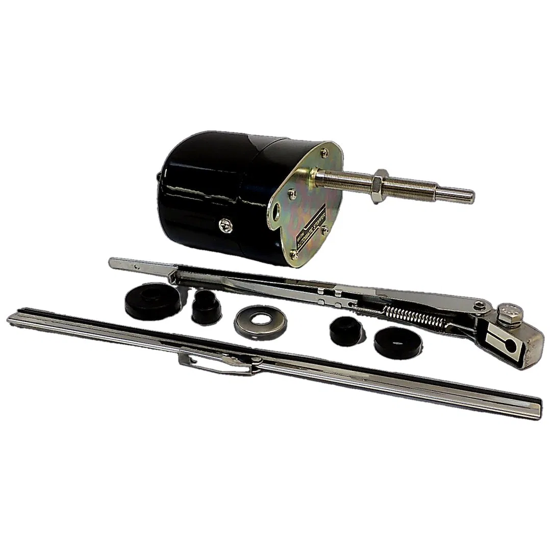 12V – CROWN AUTO Windshield Wiper Motor, Black - view 2